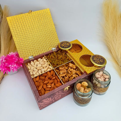 4 + 2 Jar Royal Dry Fruits Box