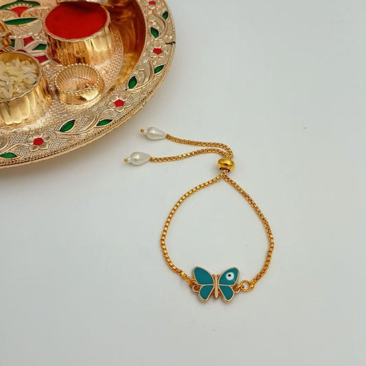 Blue Morpho Rakhi