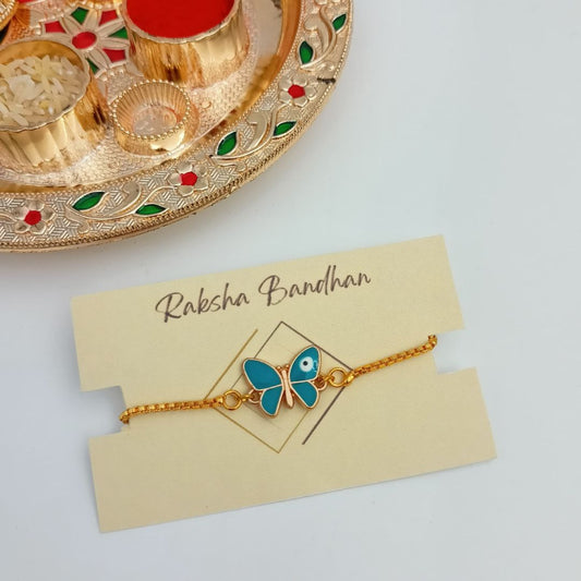 Blue Morpho Rakhi