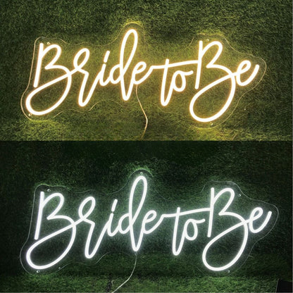 Bride to be Neon Sign Boards | Party Home Decor
