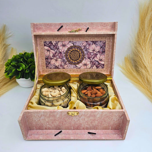 Carry Bag Dry Fruits Box With 2 Jars