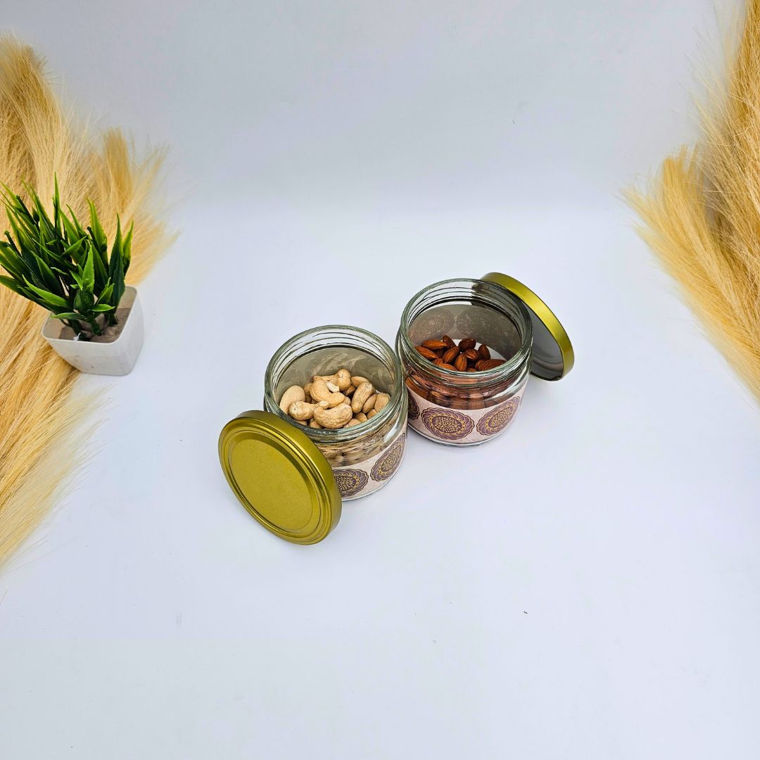 Carry Bag Dry Fruits Box With 2 Jars