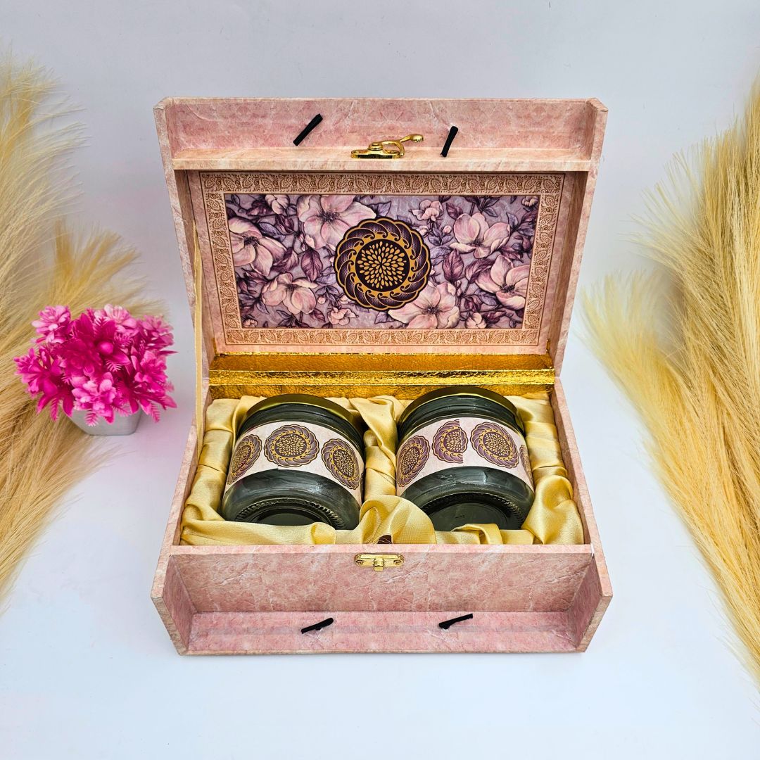 Carry Bag Dry Fruits Box With 2 Jars