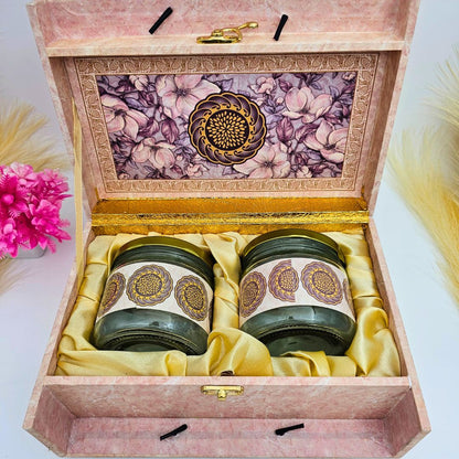 Carry Bag Dry Fruits Box With 2 Jars