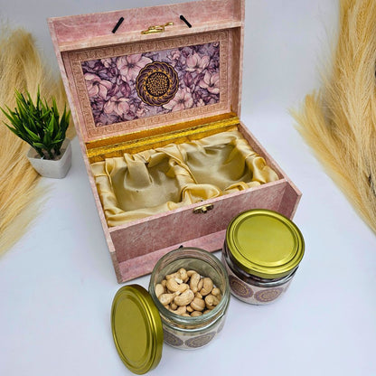 Carry Bag Dry Fruits Box With 2 Jars