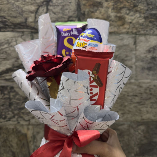 Chocolate Delight Bouquet with Harry Potter Kinder Joy