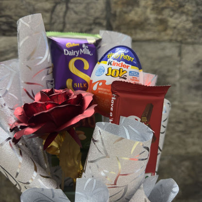 Chocolate Delight Bouquet with Harry Potter Kinder Joy
