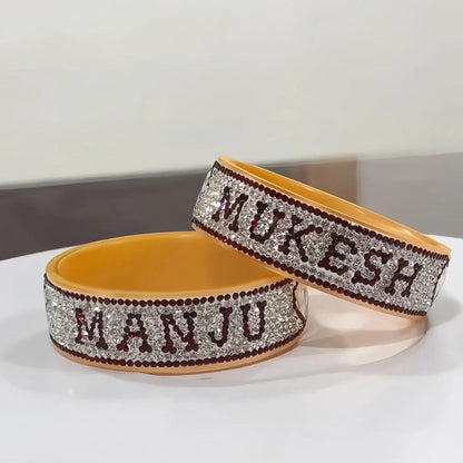 Couple Name Bangle Set