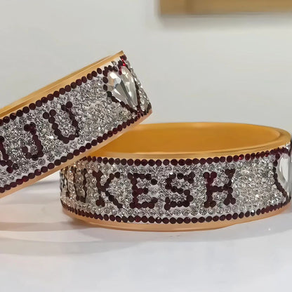 Couple Name Bangle Set