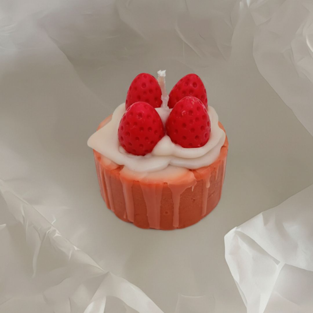 Cup Cake Candle