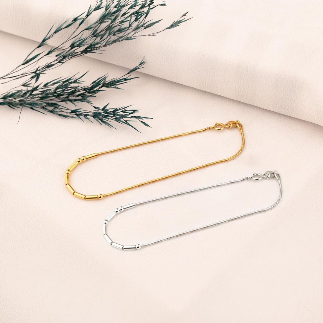 Customized Morse Code Bracelet