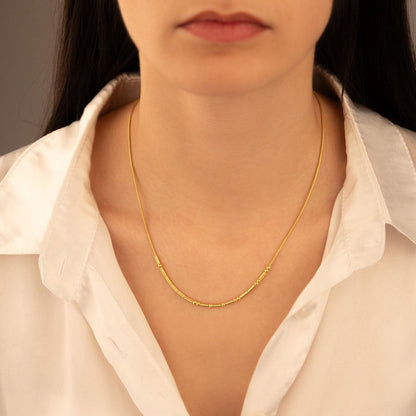 Personalize Morse Code Necklace