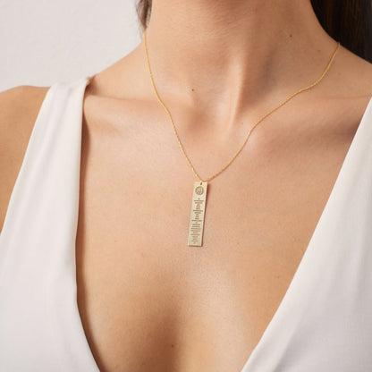 Custom Spotify Music Code Necklace