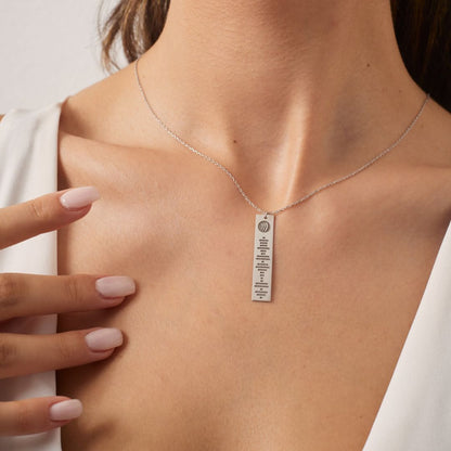 Custom Spotify Music Code Necklace