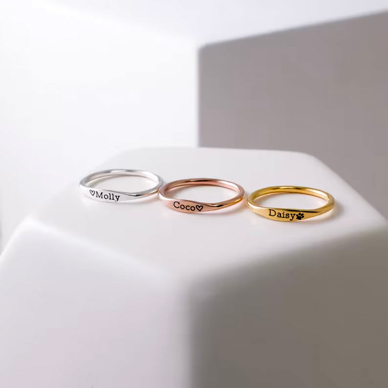 Customized Name Ring – Wish Your Gifts