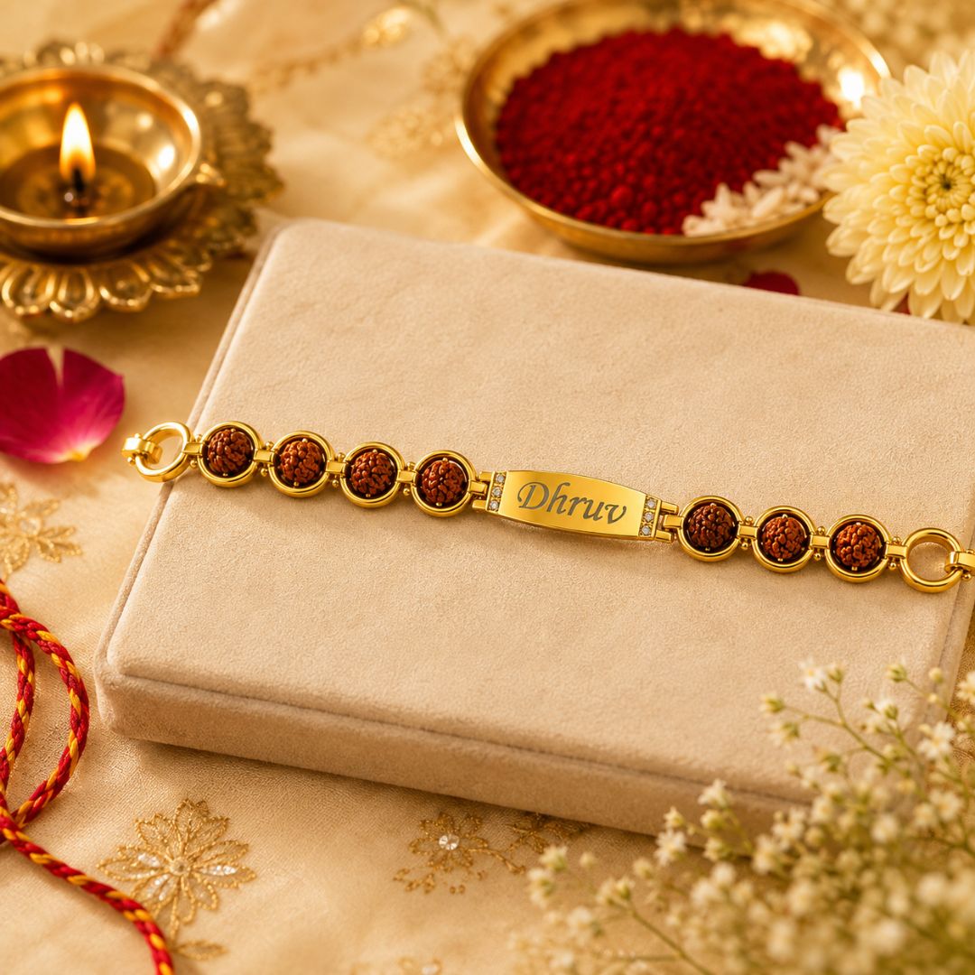 Customized Bracelet Rakhi For Men