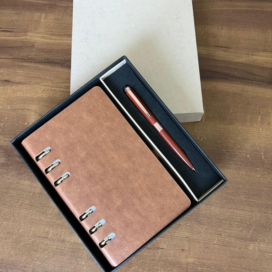 Customized Mini Diary Pen Set