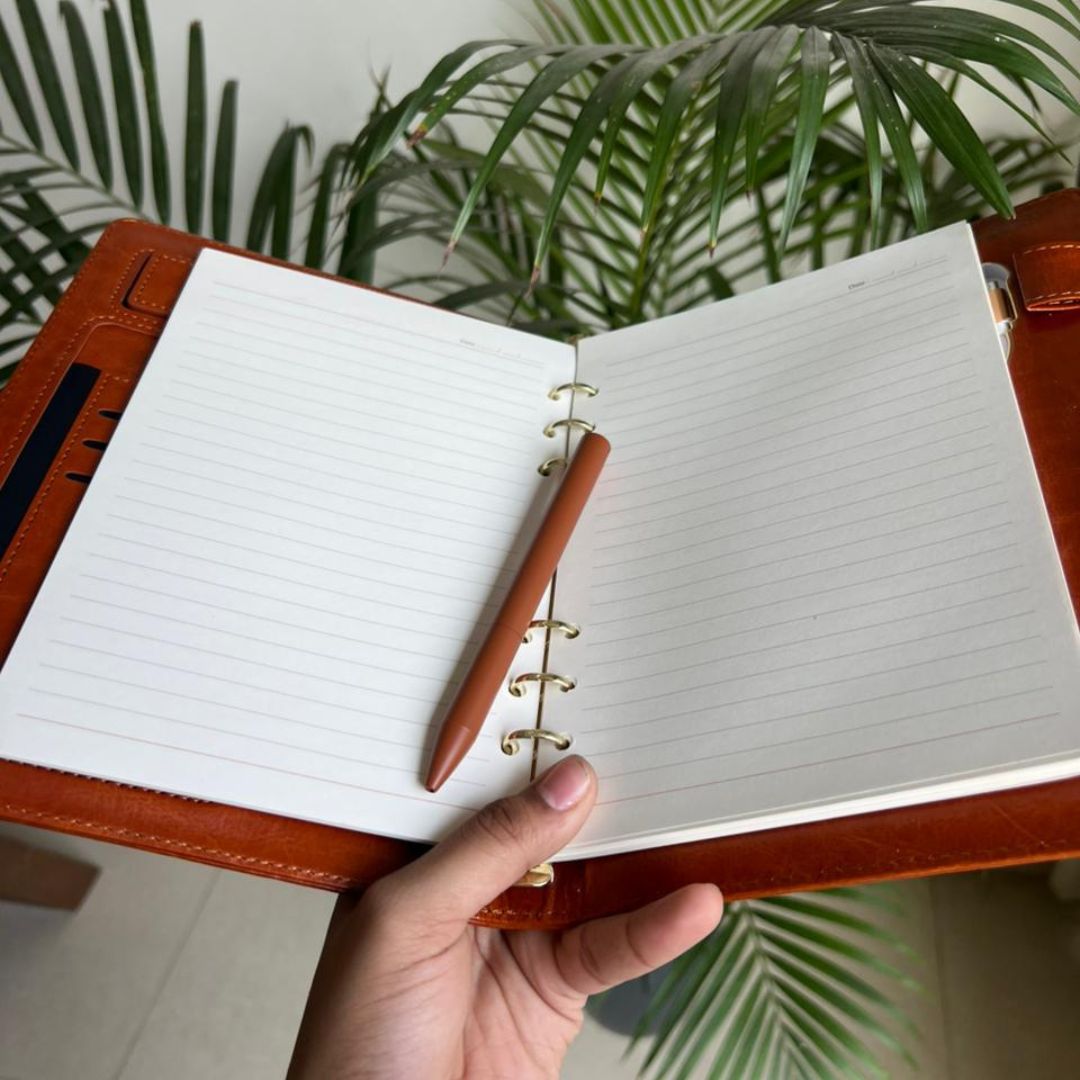 Customized Premium Diary Set With Wireless Charging and Pendrive