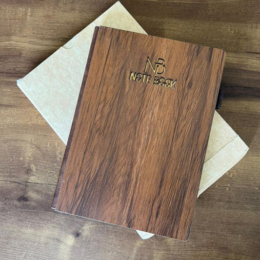 Customized Wooden Notebook Diary