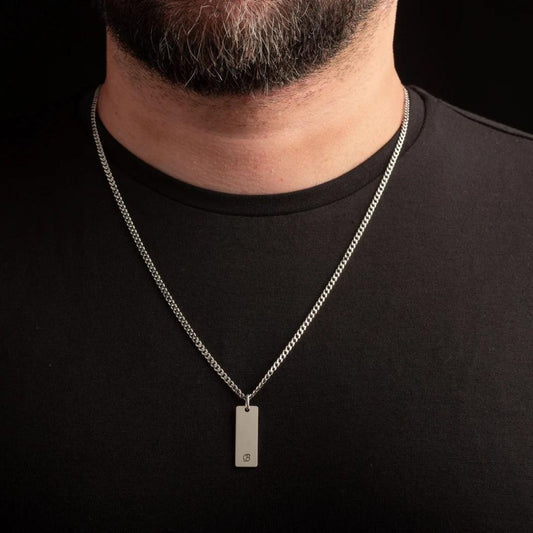 Customized Initial Pendent For Men