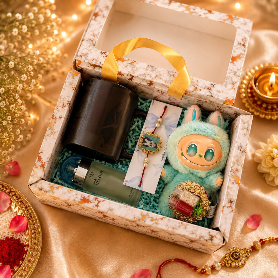 Cute Raksha Bandhan Hamper for Sister