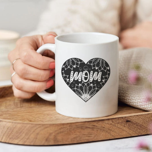 Designer Mom Printed Mug For Mothers Day