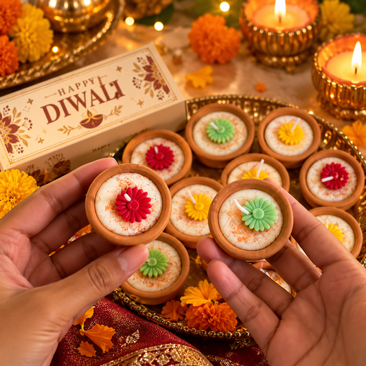 Diya Candle Set of 6