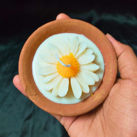 Diya Flower Candle