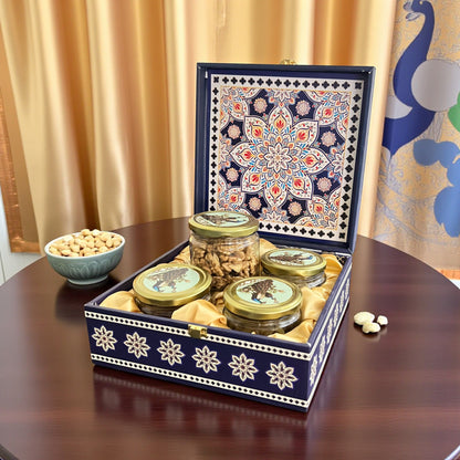 Dryfruits Gift Box With 4 Jars