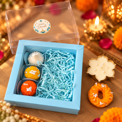 Festive Diwali Candle Gift Box