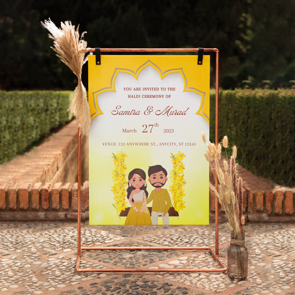 Haldi Ceremony Welcome Sunboard