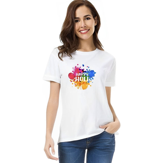 Happy Holi Tshirt | Buy 1 Get 1 Free