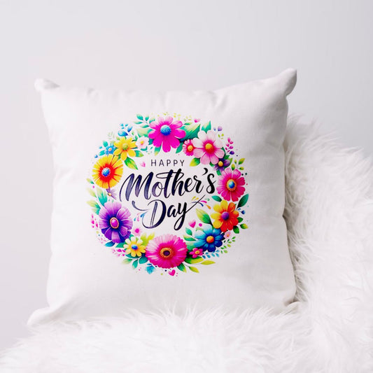 Happy Mothers Day Printed Pillow