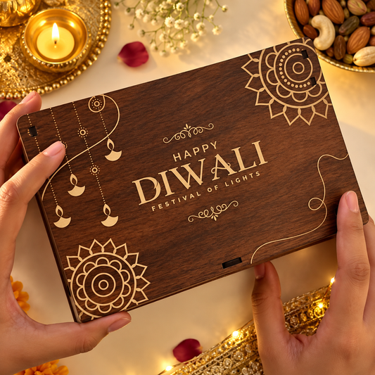 Happy Diwali Dryfruits Gift Box