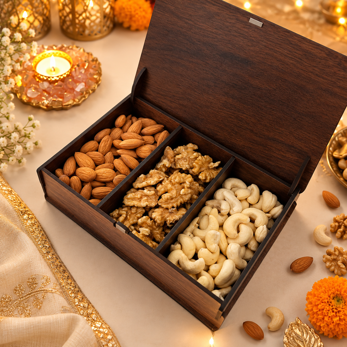 Happy Diwali Dryfruits Gift Box