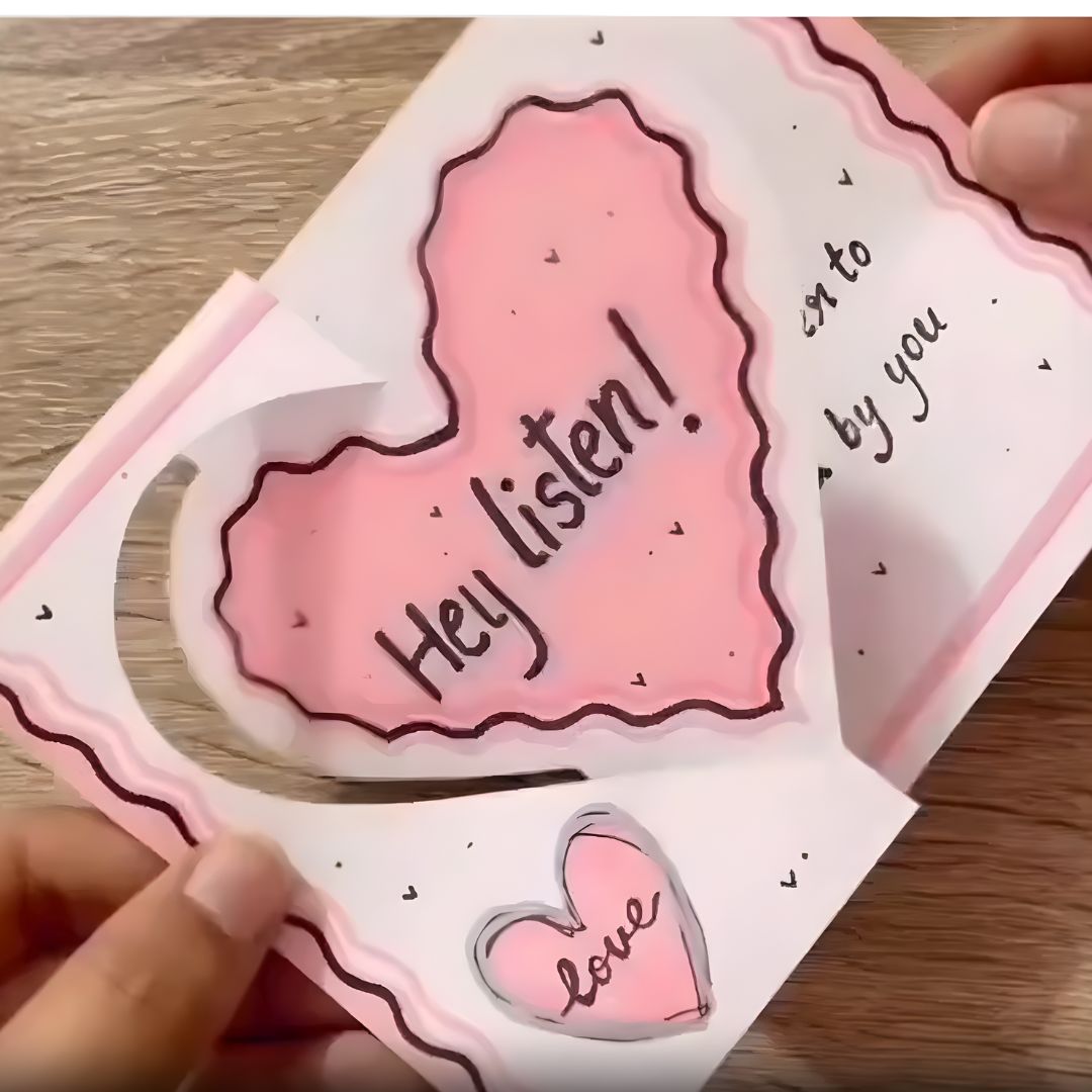 I Love You Rotating Card