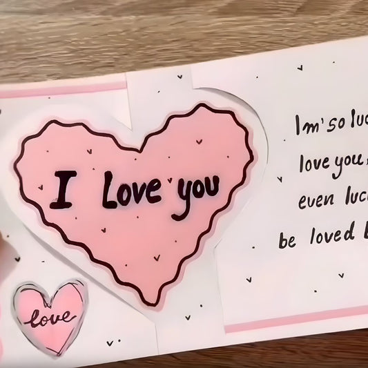 I Love You Rotating Card