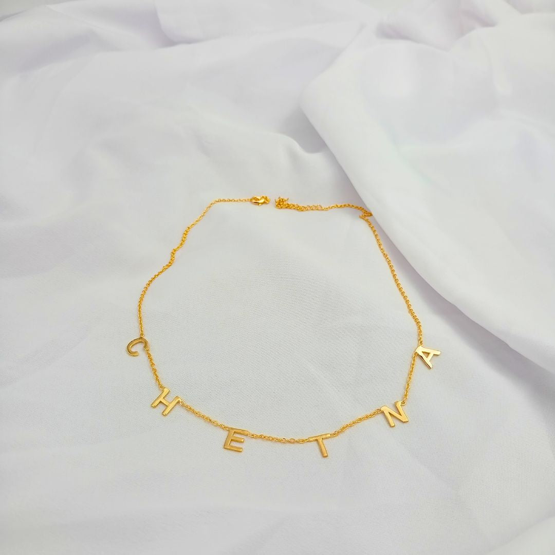 Letter Name Necklace