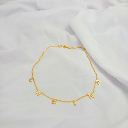 Letter Name Necklace