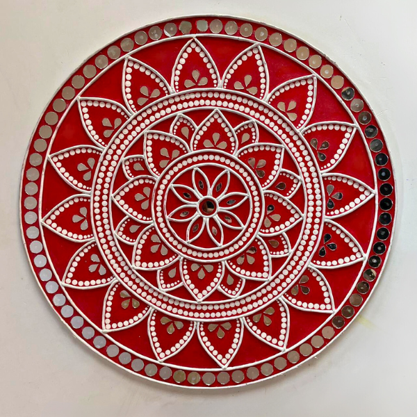 Lippan Mandala Art Wall Handing