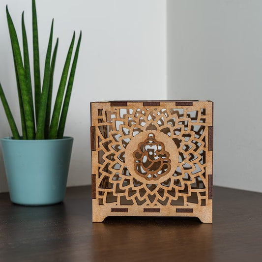 MDF Shadow Box / Diya Holder / Stationary Holder / Diwali Decor