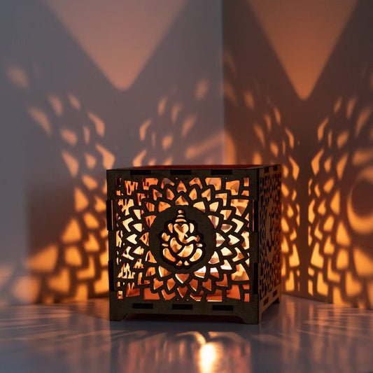 MDF Shadow Box / Diya Holder / Stationary Holder / Diwali Decor