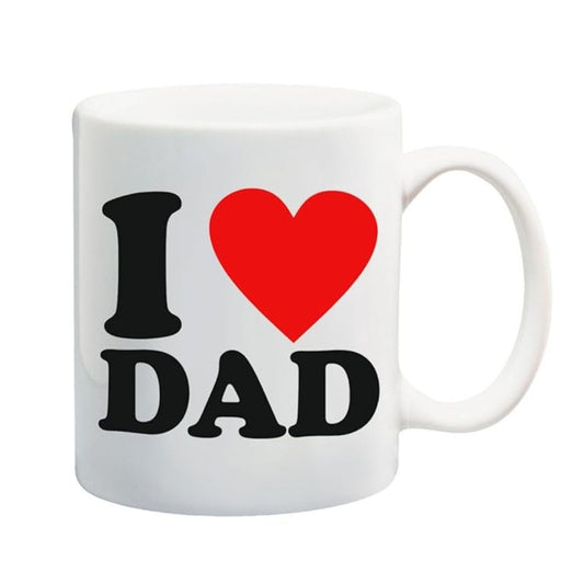 I Love Dad Mug For Father