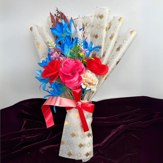 Beautiful Multicolor Artificial Flower Bouquet