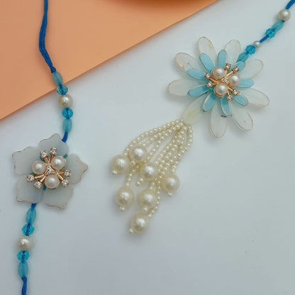 Pearl Flora Bhaiya-Bhabhi Rakhi