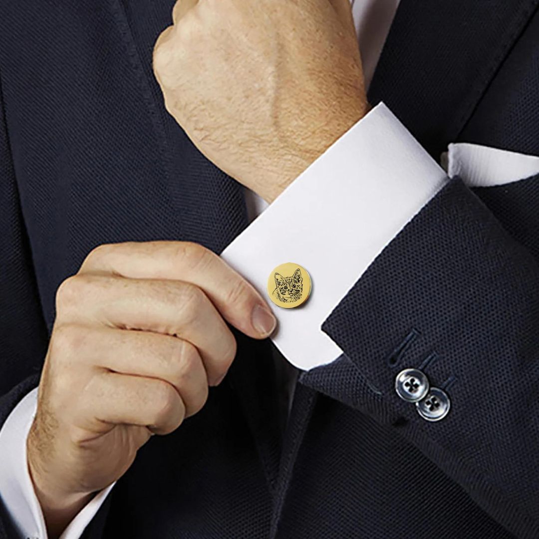 Personalization Pet Cufflinks