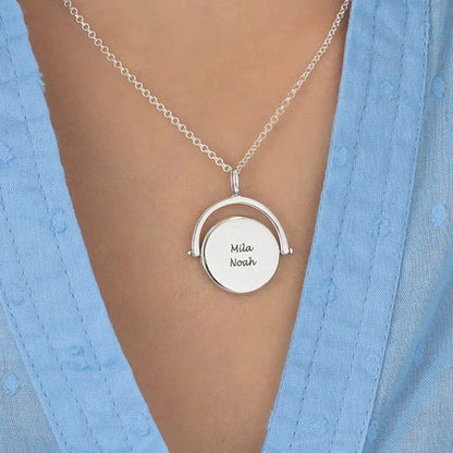 Personalized Spinner Necklace