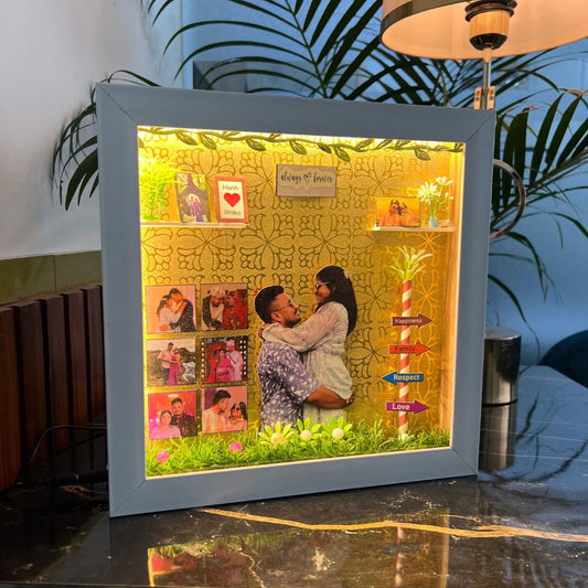 Personalized LED Photo Frame | Unique Photo Frame