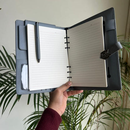 Personalized Premium Diary Set With Wireless Charging