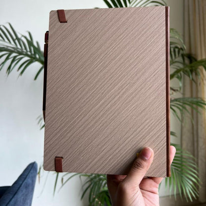 Personalized Wooden Diary 2026